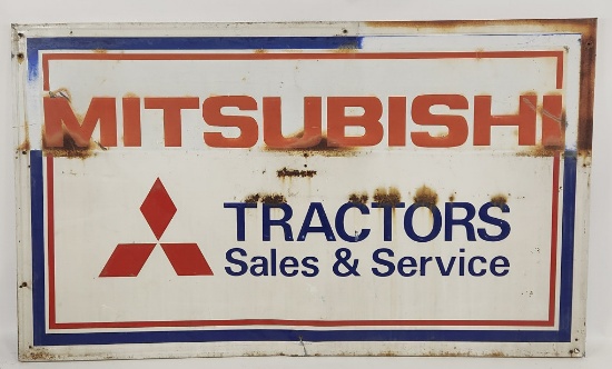 SST Mitsubishi Tractor Sales & Sevice Adv Sign