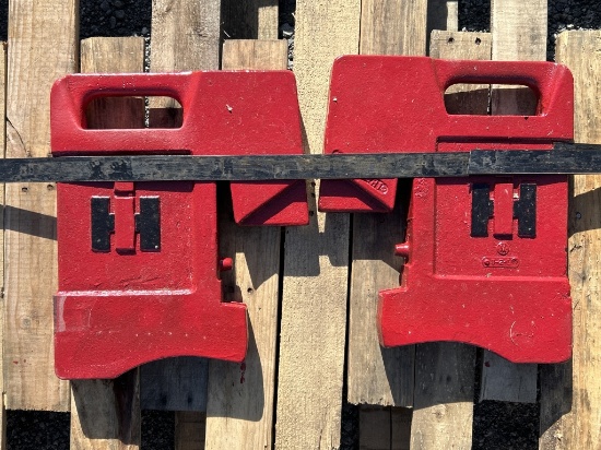 2 IH Suitcase Weights