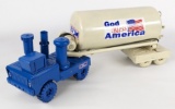 Large Custom Industrial Art Tanker Truck