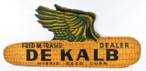 6 Dekalb Winged Ear Of Corn Masonite Adv Sign