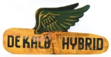 6 Dekalb Winged Ear Of Corn Masonite Adv Sign