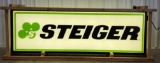 Vintage DS Steiger Lighted Advertising Sign