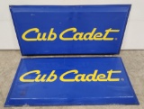 Cub Cadet Lighted Plastic Advertising Sign Skins