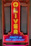 Custom Oliver Tin Neon Sign