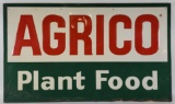 Agrico Plant Food Embossed Tin Sign
