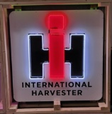 Custom International Harvester Tin Neon Sign