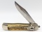 Ka-Bar Stag Leverlock Switchblade Knife