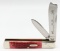 Ltd 1989 Case XX 100th Anni. Red Bone Razor