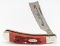 Ltd 1989 Case XX 100th Anni Red Bone Razor Knife