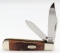 2000 Case XX Millennium Red Bone Uneven Jack Knife