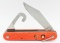 Camillus MC1 Orange Paratrooper Switchblade