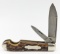Camillus Cut Co Jig Bone Easy Open Jack Knife