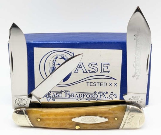 1995 Case XX Classic Jig Bone Whittler Knife w Box