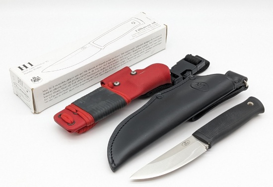 NIB Fallkniven H1 Hunting Knife w/ (2) Sheaths