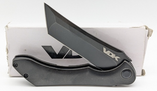 NIB Ltd VDK Strix Flipper Tanto Folding Knife