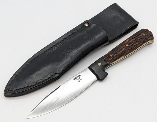 Rostfrei Stag & Ebony Hunting Knife