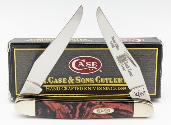 Ltd 2013 Case XX Black Lava Corelon Muskrat Knife