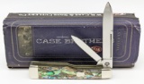 2003 Case XX Abalone Gunstock Knife 8215 w/ Tin
