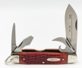 Ltd 1989 Case XX 100th Anni. Red Bone Camp Knife