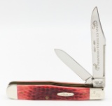 Ltd 1989 Case XX 100th Anni Red Bone 2 Bld Cheetah