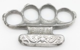 Vintage Boxer Studded Aluminum Knuckle Dusters