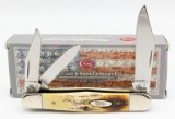 2006 Case XX Bone Stag Split Back Whittler Knife