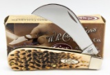 2010 Case XX Amber Bone Hawkbill Knife w/ Box