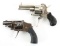 (2) Antique European 7mm & 6mm Pinfire Revolvers