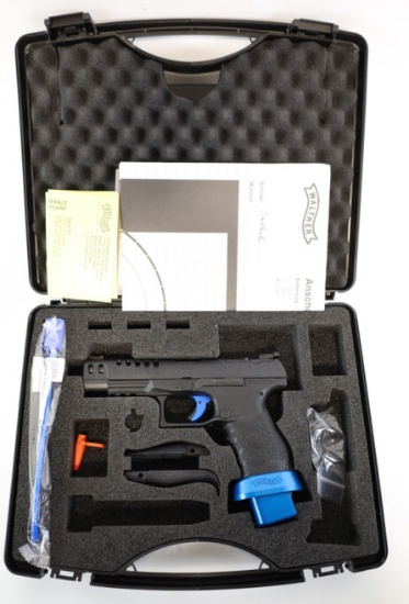 Walther Q5 Match Comp. 9mm Semi Auto Pistol w Case