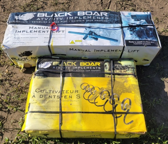 Black Boar ATV Tool Bar and Cultivator