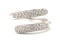 Ladies Sterling Silver White Sapphire Ring