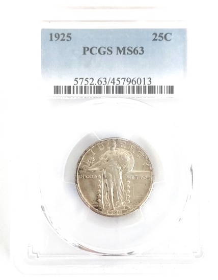 1925 U.S. Standing Liberty Quarter PCGS MS 63