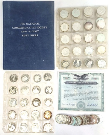 99 Pc. National Commemorative Sterling Medals