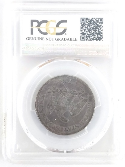 1858 U.S. Liberty Seated Half Dollar PCGS F Detail