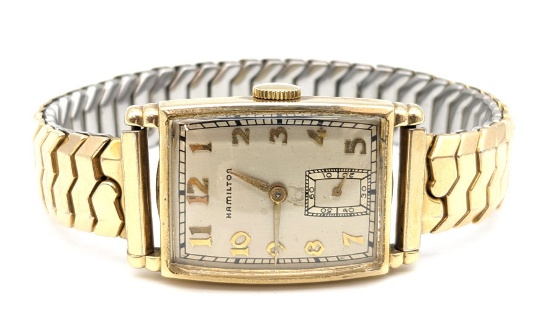 Vintage Men's Hamilton Tank Wristwatch