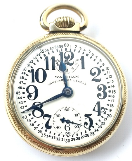 1926 Waltham Vanguard Open Face Pocket Watch