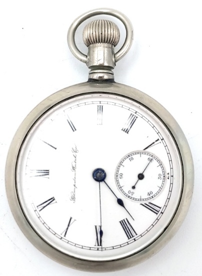 Hampden Model 2 Open Face Pocket Watch
