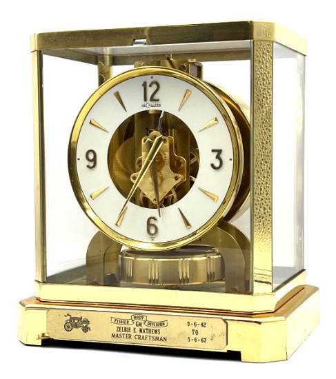 Le Coultre & CIE ATMOS Perpetual Motion Clock
