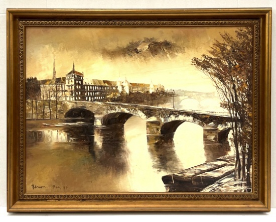 1977 Ramon Paris Conciergerie Paris France Oil