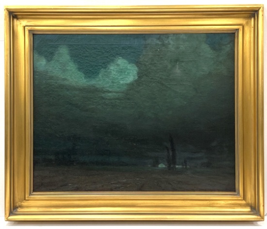Rudolph Ingerle "Before The Storm" Oil on Canvas