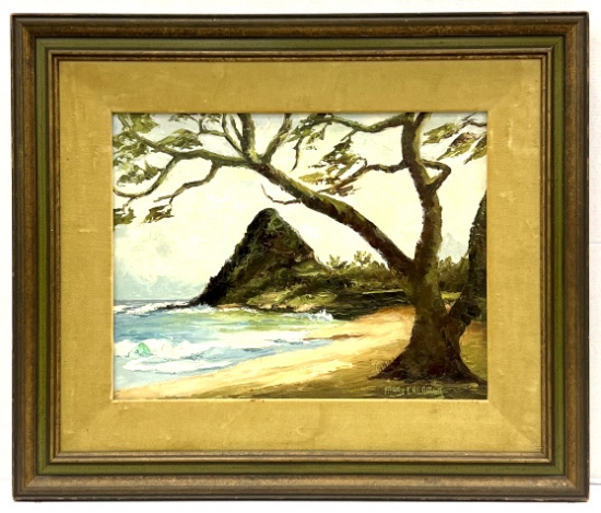 Mary Creamer Landscape Oil on Canvas Painting