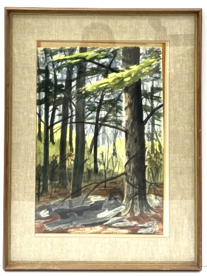 Margaret Stiles Original Signed Watercolor