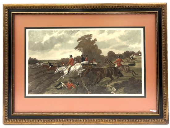 J.F. Herring "Full Cry" Framed Print