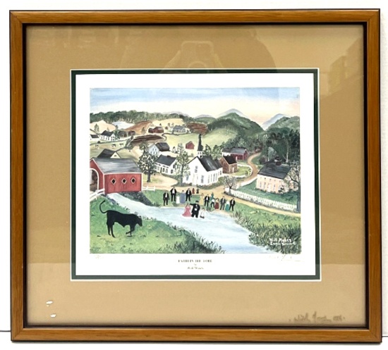 Will Moses "Faith In The Lord" Signed Print
