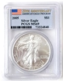 2005 American Silver Eagle PCGS MS69