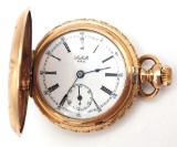 Suffolk Grade 176 Hunting Case Pocket Watch