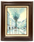 Andree Rudolf Scenery Oil on Canvas Painting