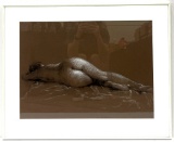 Paula J. Nees Female Figure Study Mixed Media