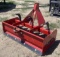 Rural King 4Õ 3 pt Box Blade XB