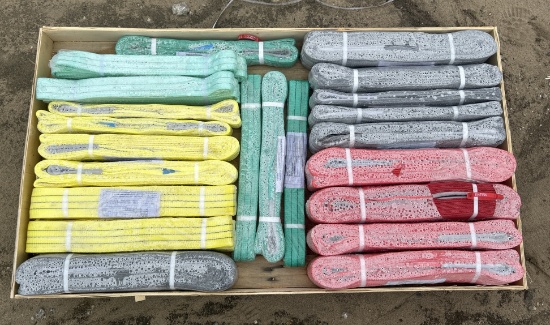 22 Duplex Polyester Webbing Slings 2m, 4m, 6m